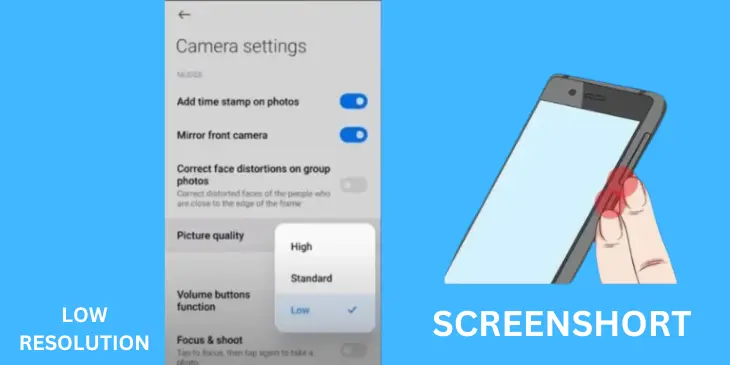LOW RESOLUTION AND SCREENSHORT