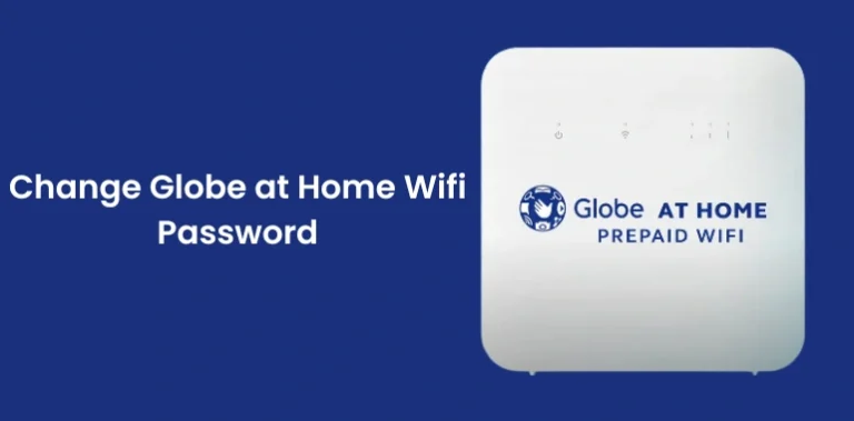 Change Globe at Home Wifi Password
