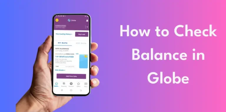 How to Check Balance in Globe